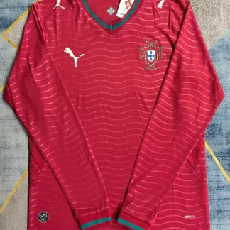 2026/2027 Manga Larga Portugal Local Camiseta de Fútbol Calidad Tailandesa