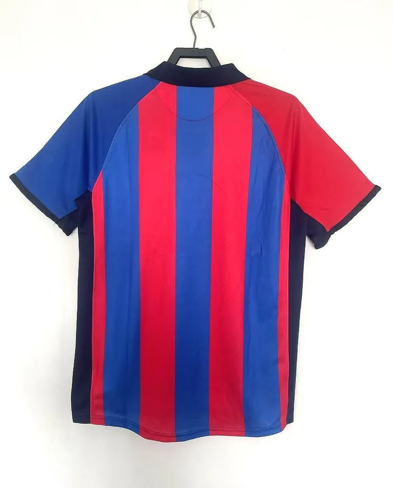 2001/2002 Camiseta de Fútbol Local Retro Barcelona Calidad Tailandesa