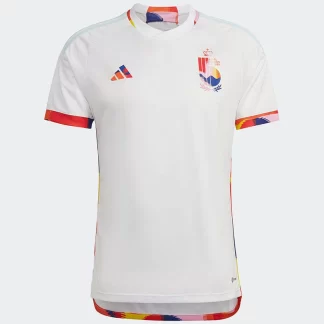 Camiseta de Fútbol Bélgica Visitante Copa Mundial FIFA 2022