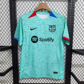 Camiseta de Fútbol Tercera Equipación Visitante 2023/2024 Barcelona Calidad Thai