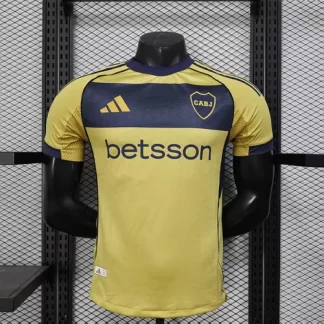 2025/2026 Camiseta Visitante Boca Juniors Versión Jugador Calidad Tailandesa