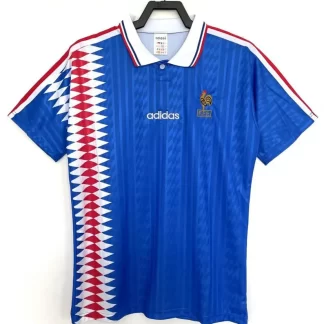 Camiseta de Fútbol Retro Local Francia 1994 Calidad Tailandesa