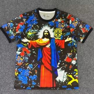 Camiseta de fútbol Edición Cielo Estrellado de la diosa de Brasil 2025/2026 calidad tailandesa