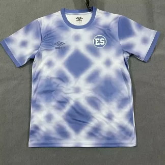 2025/2026 Camiseta de Fútbol Blanca y Azul Edición Especial de El Salvador Calidad Tailandesa
