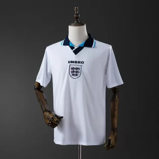 Camiseta Retro 1996 England Home de Fútbol AAA calidad fan