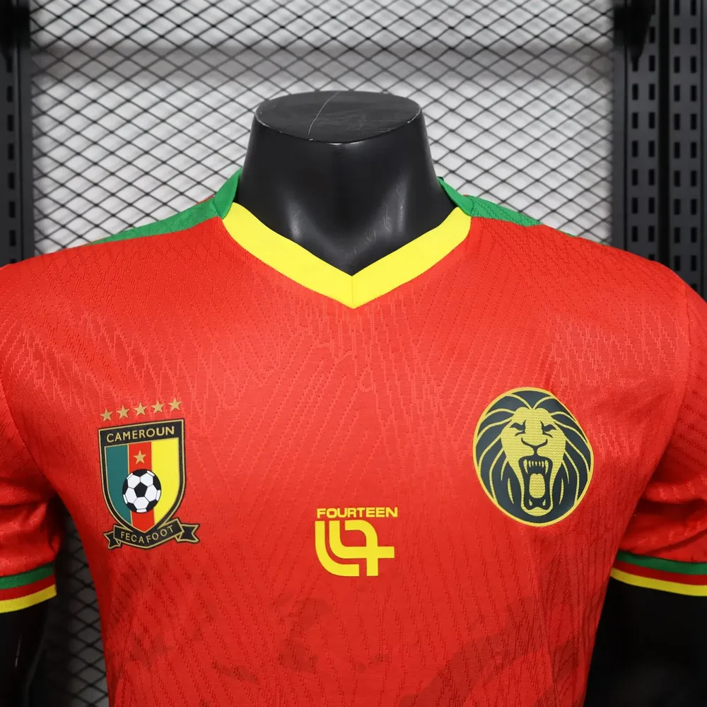 2025/2026 Camiseta de Visitante de la Selección de Camerún Versión Jugador Calidad Thai