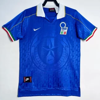 Camiseta de Fútbol Local Retro Italia 1995 Calidad Tailandesa