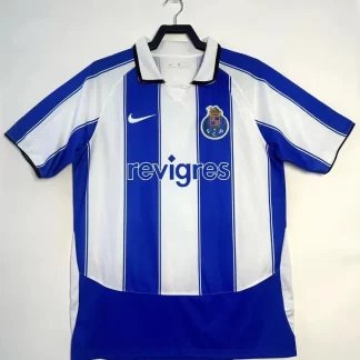 2003/2004 Camiseta de Fútbol Retro Local Porto 1:1 Calidad Tailandesa