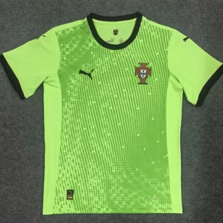 2025/2026 Portugal Portero verde Camiseta Fútbol Calidad Thai