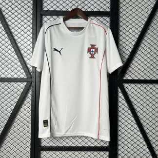 Camiseta de Entrenamiento de Portugal 2025/2026 Blanca Fútbol Calidad Tailandesa