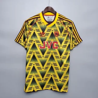 Camiseta de fútbol retro 1991/1993 Arsenal Visitante Calidad Tailandesa