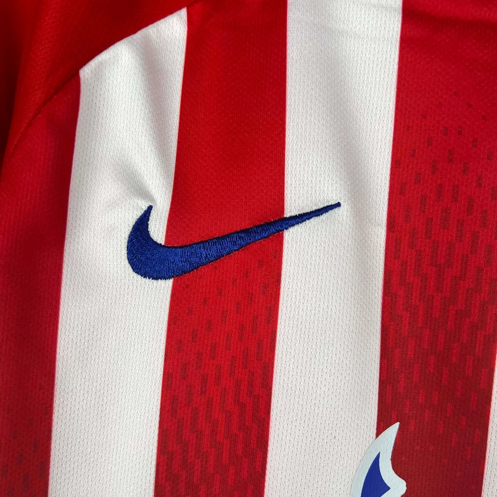 2023/2024 Camiseta de Fútbol Atletico Madrid Local Calidad Thai Talla Infantil