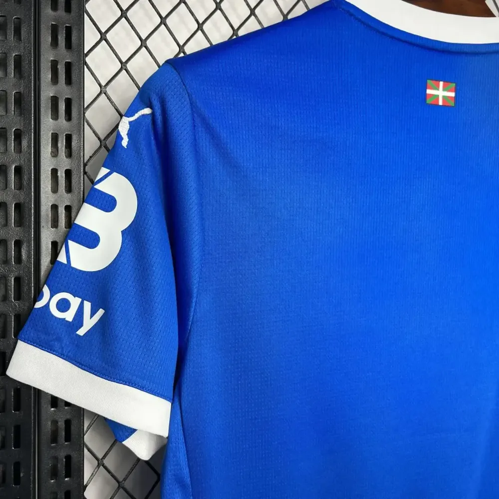 2024/2025 Alavés Camiseta de Fútbol Local Calidad Tailandesa