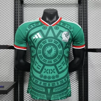2026 Versión Jugador México Nacional Primera Equipación Local Camiseta Fútbol Calidad Tailandesa