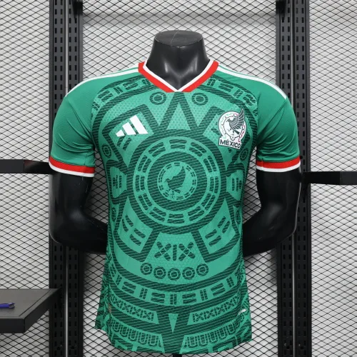 2026 Versión Jugador México Nacional Primera Equipación Local Camiseta Fútbol Calidad Tailandesa