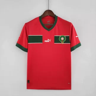 Camiseta local de la Selección de Marruecos para la Copa Mundial de la FIFA 2022