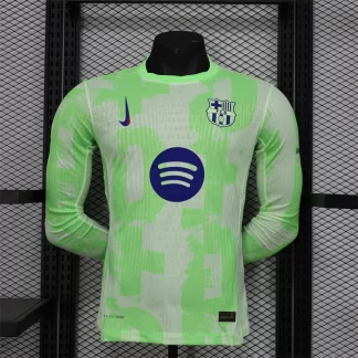 2024/2025 Camiseta Tercera Equipación Visitante Manga Larga Barcelona Calidad Tailandesa