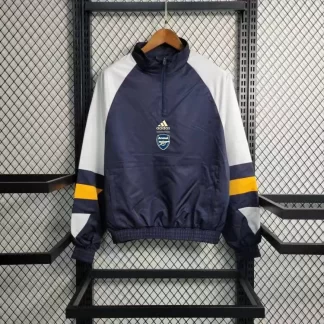 Camiseta de Fútbol 2023 Arsenal Cortavientos Casual (Azul Marino) Calidad Tailandesa
