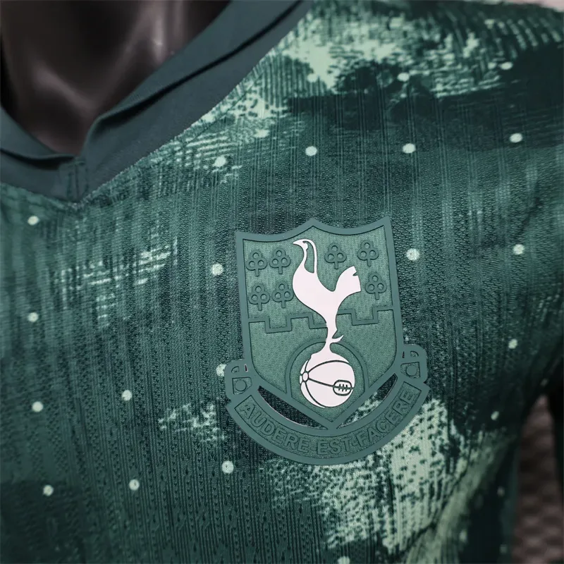 2024/2025 Camiseta de Fútbol Tercera Visitante Tottenham Versión Jugador Manga Larga Calidad Tailandesa