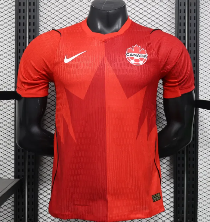 Camiseta Local de la Selección de Canadá Versión Jugador 2026 Calidad Tailandesa