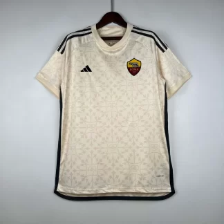 2023/2024 Roma Equipación Visitante Camiseta de Fútbol Calidad Tailandesa (Sin patrocinio)