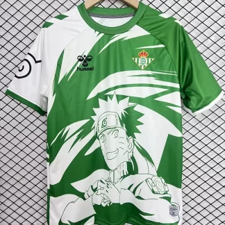 2025/2026 Camiseta de Real Betis Naruto Edición Especial Calidad Tailandesa