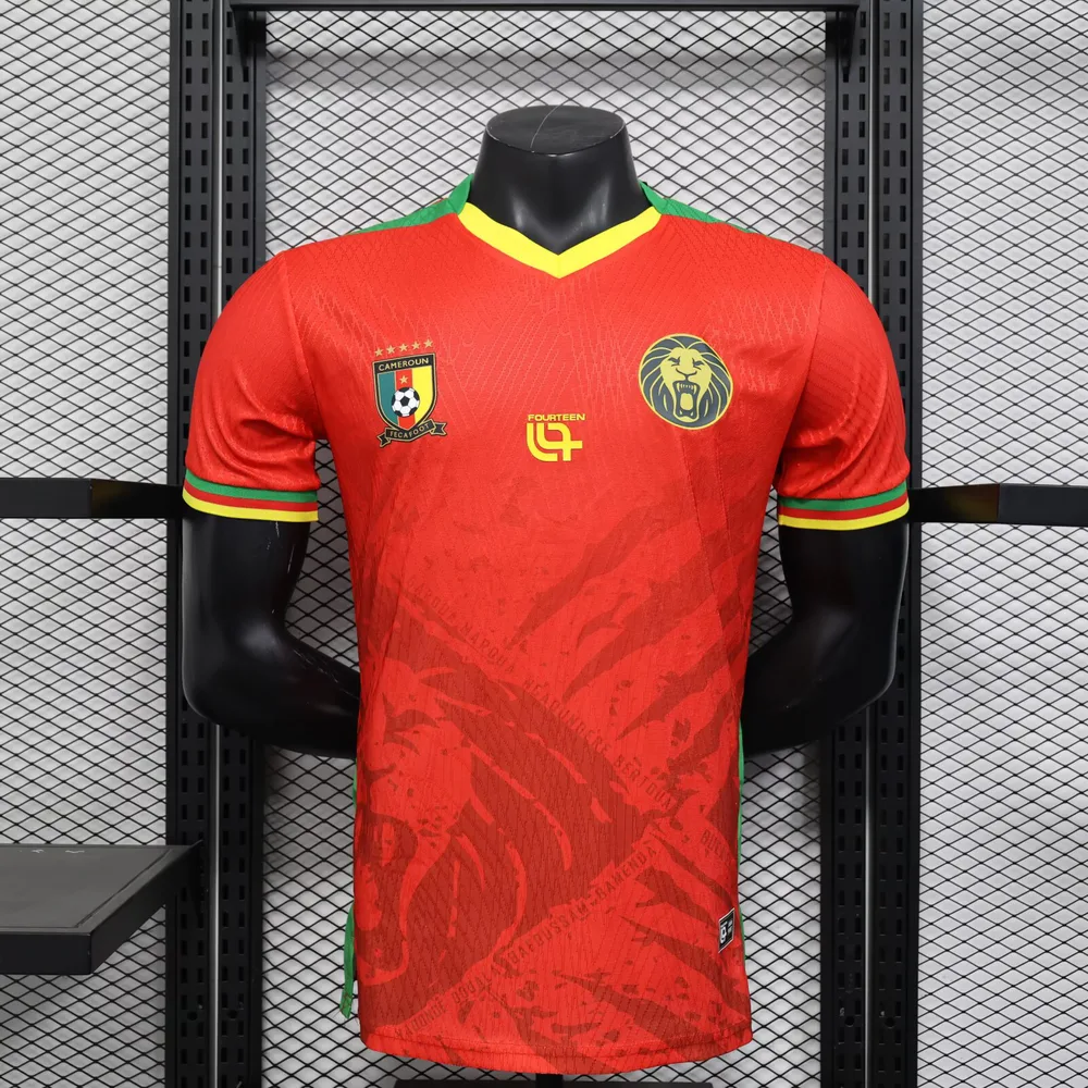 2025/2026 Camiseta de Visitante de la Selección de Camerún Versión Jugador Calidad Thai