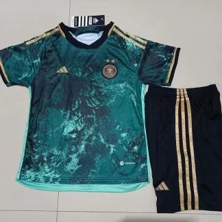 Camiseta de Fútbol Visitante de Alemania 2023 Calidad Tailandesa Talla Infantil