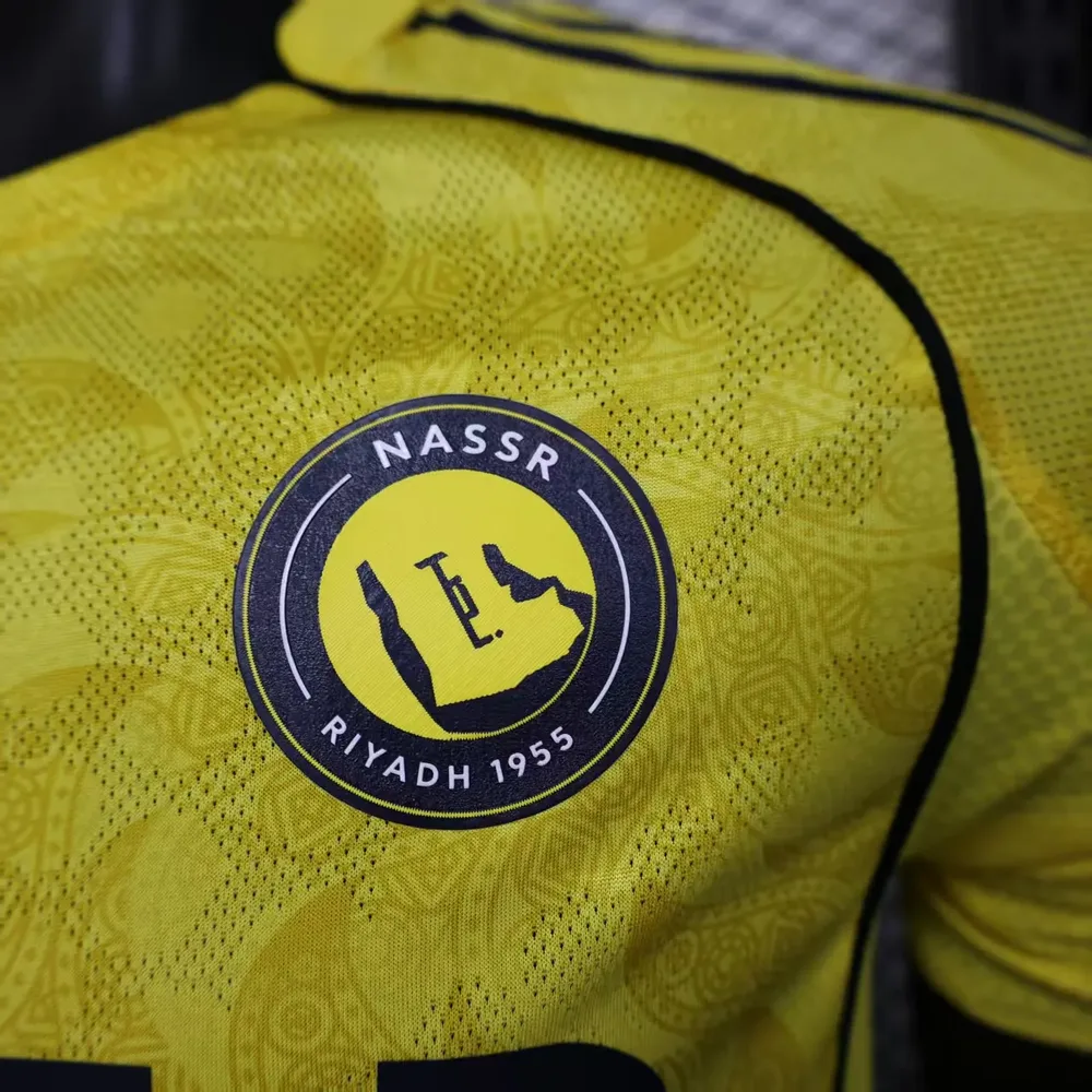 2025/2026 Versión Jugador Camiseta de Fútbol Local del Al-Nassr Calidad Tailandesa