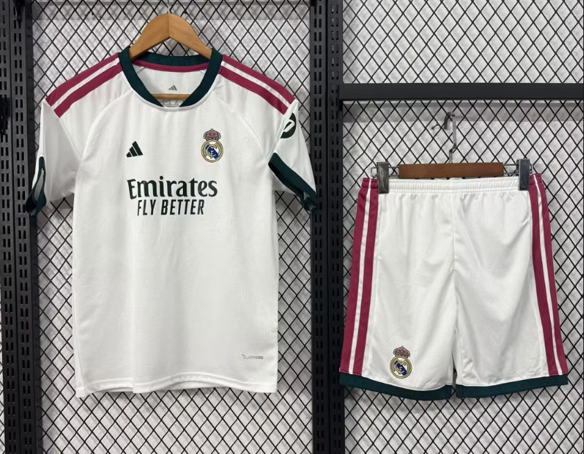 2026/2027 Real Madrid Camiseta de Fútbol Local 1:1 Calidad Tailandesa Talla Infantil