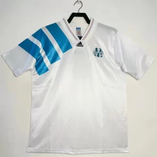1992-1993 Retro Olympique de Marseille Camiseta Local Fútbol Calidad Tailandesa