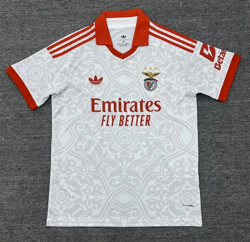 2026/2027 Camiseta de Fútbol Visitante Benfica 1:1 Calidad Tailandesa