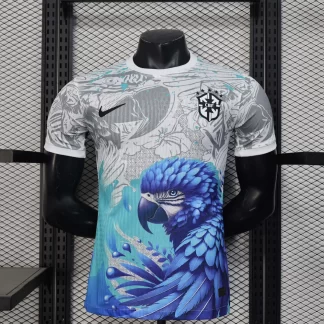 Versión Jugador Camiseta de Fútbol Blanca y Azul Edición Especial 2025 de Brasil AAA calidad fan