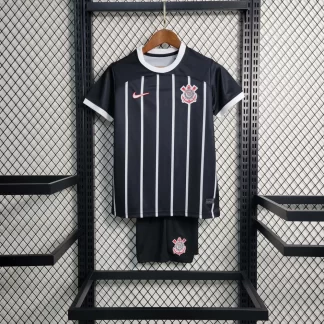 2023/2024 Corinthians Away Football Shirt AAA fan-grade Kids Size