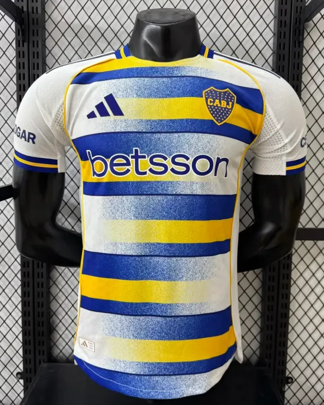 2026/2027 Versión Jugador Boca Juniors Tercera Suplente Camiseta de Fútbol 1:1 Calidad Tailandesa