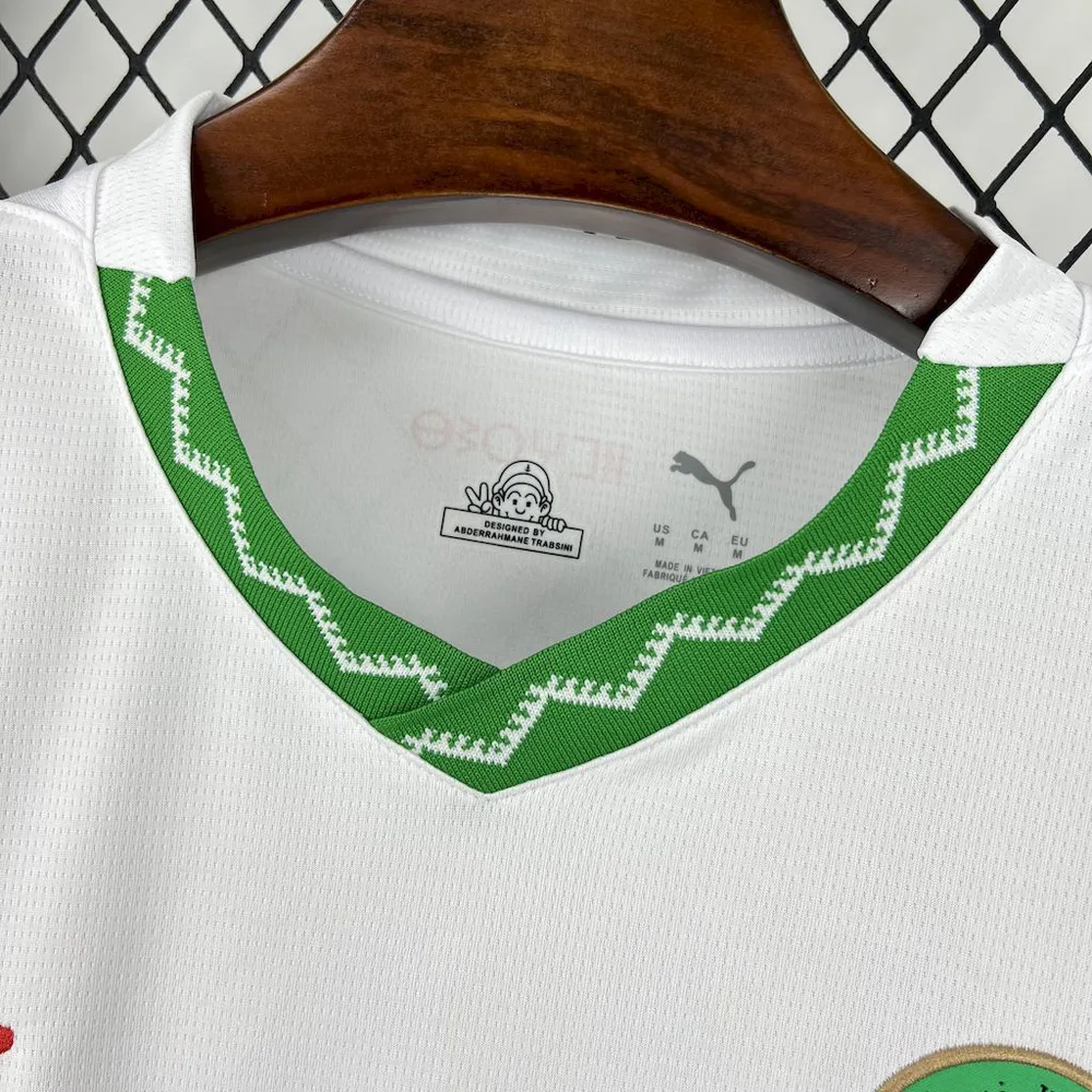 Camiseta de Fútbol Visitante de la Selección Nacional de Marruecos 2025 AAA calidad aficionado