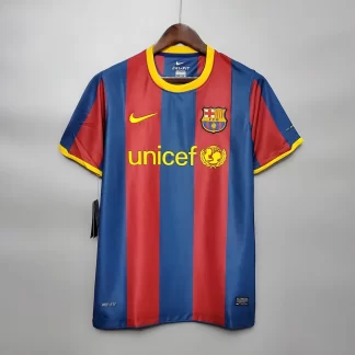 Camiseta de Fútbol Retro Local Barcelona 2010/2011 Calidad Tailandesa
