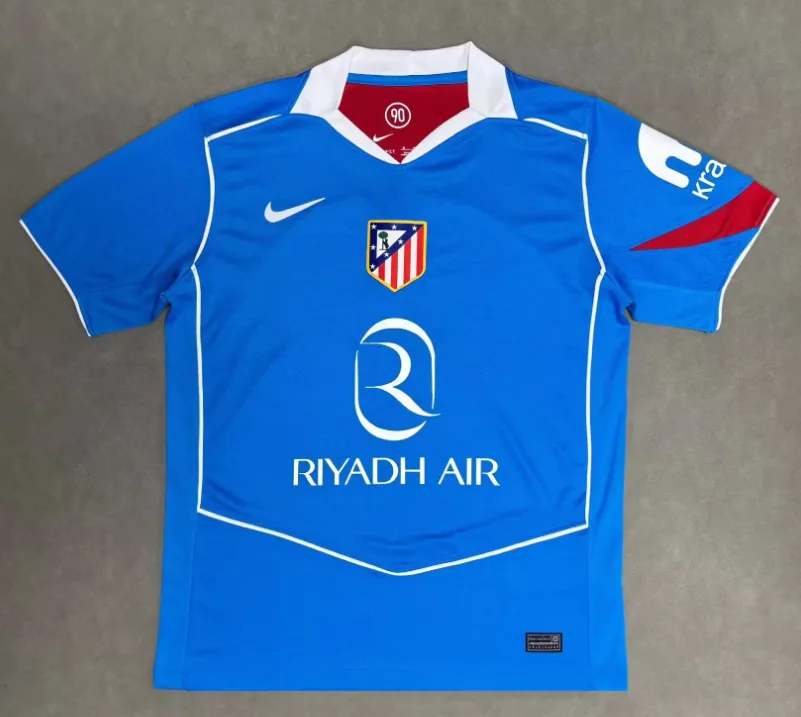 2025/2026 Atletico Madrid Tercera Suplente Camiseta de Fútbol Calidad Tailandesa