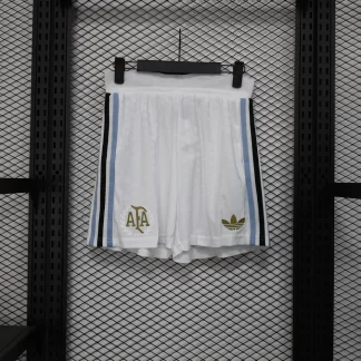 Pantalón corto blanco local de la Selección Argentina 2026 Versión Jugador AAA calidad aficionado