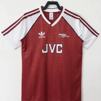 1988/1990 Retro Arsenal Equipación Local Camiseta de Fútbol Calidad Tailandesa