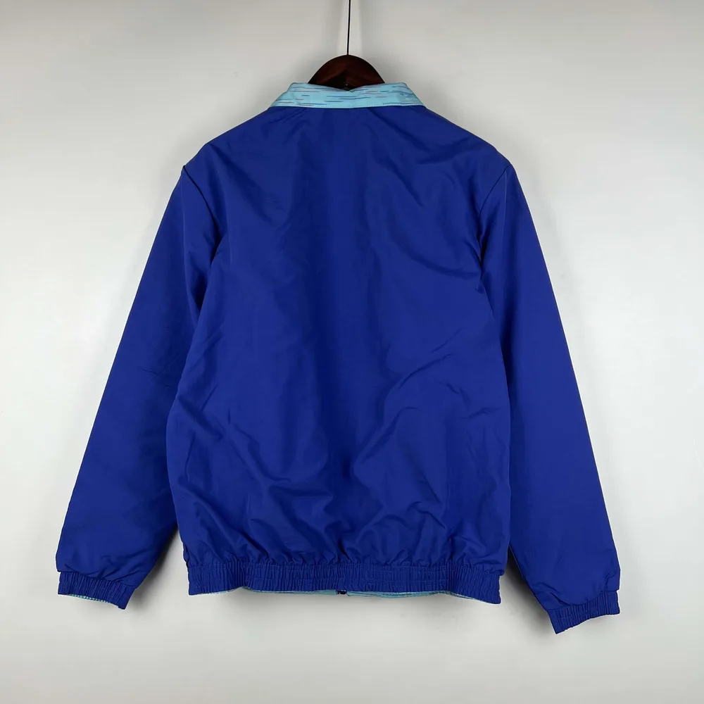 Chubasquero Reversible Azul Selección Argelia 2023-2024 Calidad Tailandesa 1:1