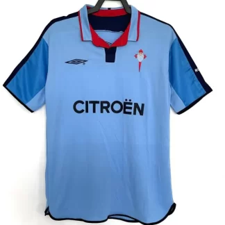 Camiseta de Fútbol Retro Local Celta de Vigo 2003/2004 Calidad Tailandesa