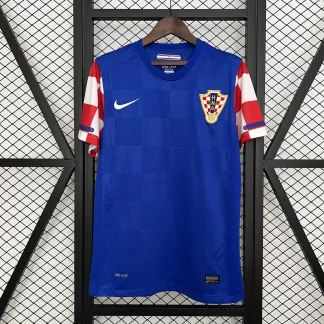 2010 Retro Croacia Selección Nacional Visitante Camiseta de Fútbol AAA calidad aficionado