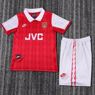 Camiseta de Fútbol Retro Local Arsenal 1994-1996 Calidad Tailandesa Talla Infantil