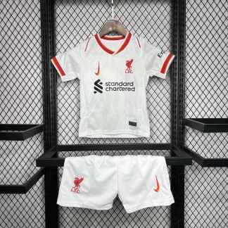 2024/2025 Camiseta de Fútbol Tercera Equipación Liverpool Talla Infantil Calidad Tailandesa