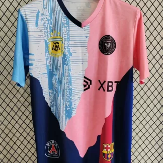 2025/2026 Camiseta Colaboración Inter Miami Argentina Miami Calidad Tailandesa