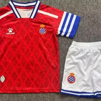 2026/2027 Camiseta de Fútbol Visitante RCD Espanyol 1:1 Calidad Tailandesa Talla Infantil