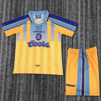 1995-1997 Retro Camiseta Visitante Chelsea Calidad Tailandesa Talla Infantil