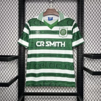 Camiseta de Fútbol Retro Local Celtic 1995/1997 Calidad Tailandesa
