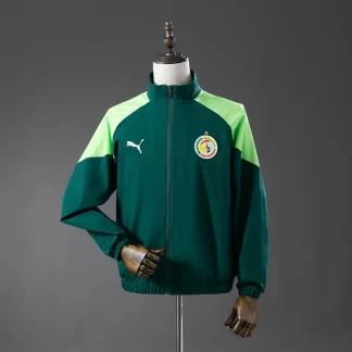 Cortavientos de la Selección Nacional de Senegal 2026 -Verde oscuro